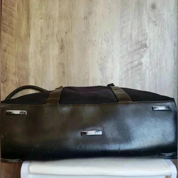 TUMI Nylon Tote Shoulder Bag Magnectic Closure Luggage - Picture 9 of 14
